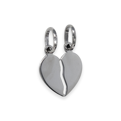 Ciondolo in argento 925 a forma di cuore piccolo