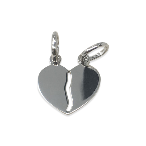 Ciondolo in argento 925 a forma di cuore piccolo