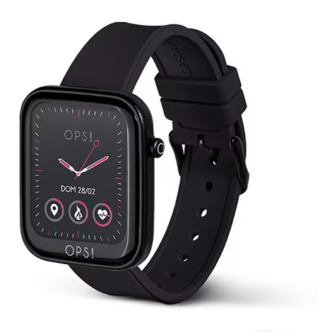 Orologio smartwatch OPS Objects Active nero
