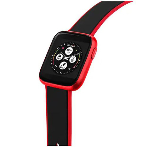 Orologio smartwatch rosso Sector S-04 Colours