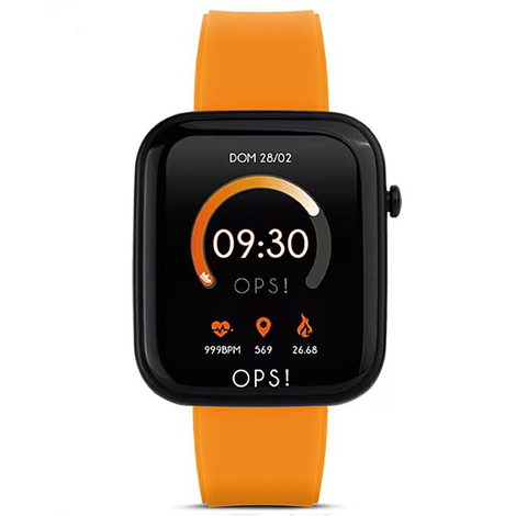 Orologio smartwatch OPS Objects Active arancione