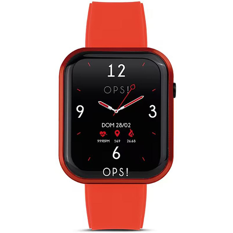 Orologio smartwatch Ops Objects Call rosso