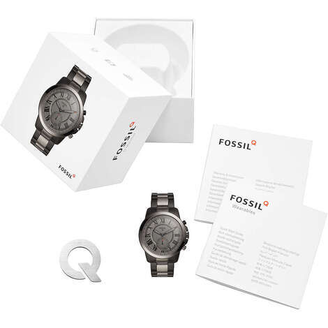 orologio smartwatch uomo fossil q grant 2.0 ftw1139