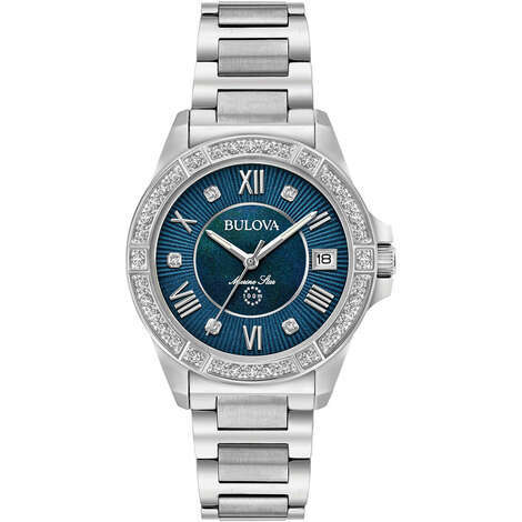 orologio solo tempo donna Bulova Marine Star Diamond 96R215