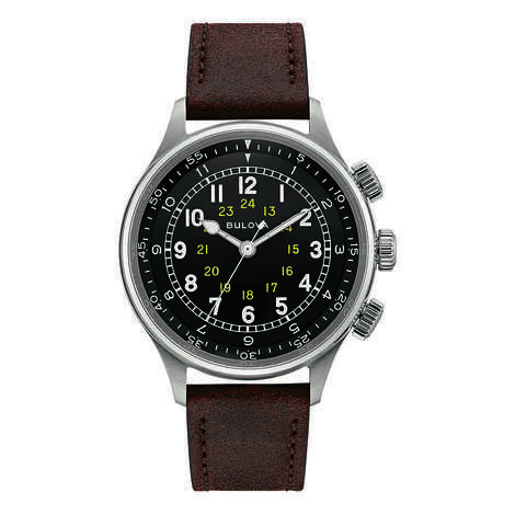 orologio solo tempo uomo Bulova Military Vintage 96A245
