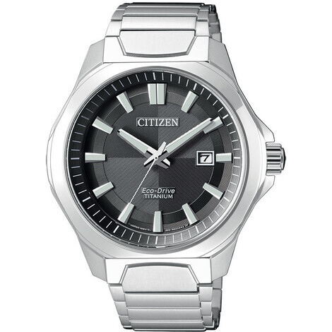 orologio solo tempo uomo Citizen Super Titanio AW1540-53E