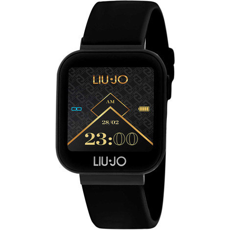 Smartwatch unisex in silicone nero Liu-Jo